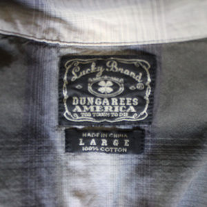 Lucky Brand Shirts - Lucky Brand Dungarees America Long Sleeve Snap Lucky Brand Shirts - Lucky Brand Dungarees America Long Sleeve Snap